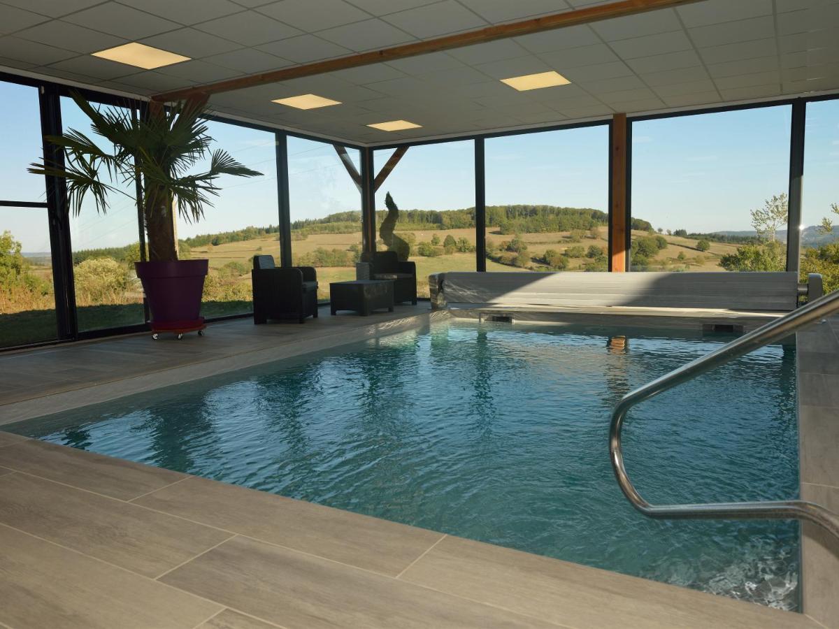 Gîte de Bellevue avec piscine intérieure privative Bergesserin Extérieur photo
